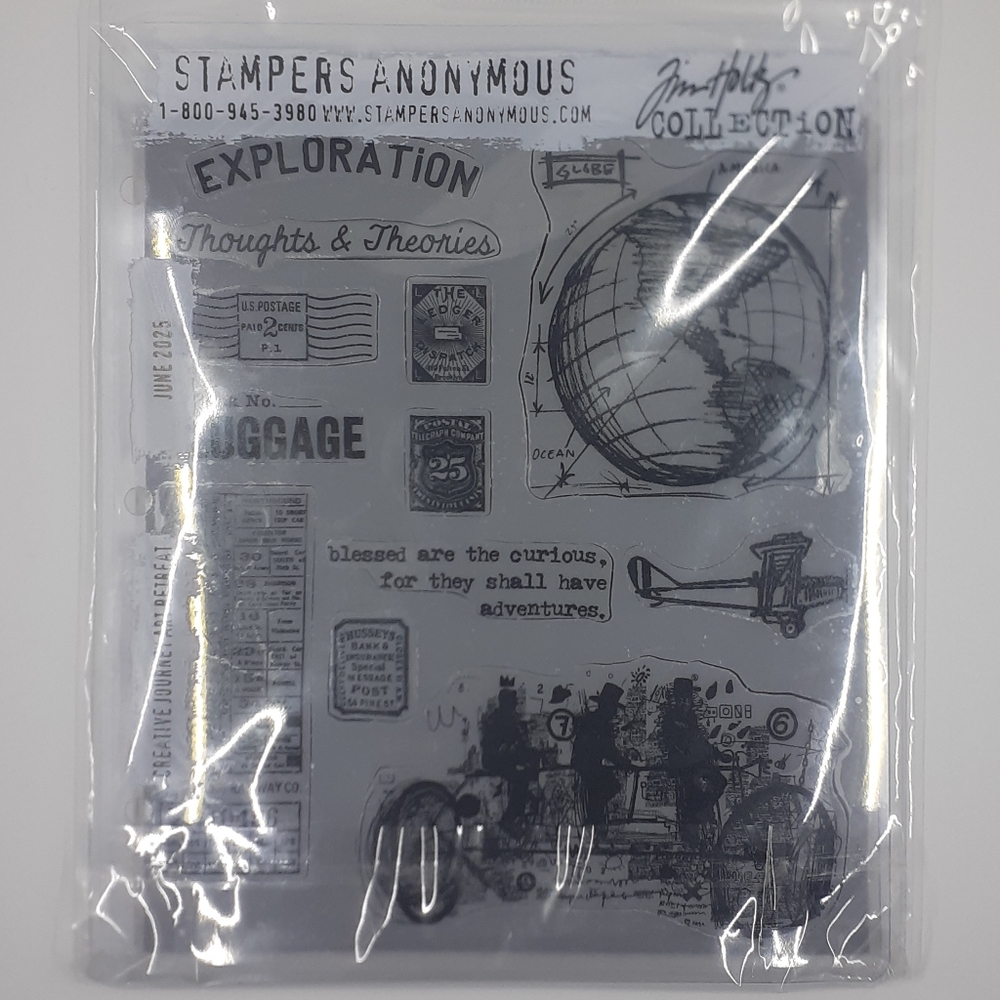 Stampers Anonymous Exploration Design Stamp